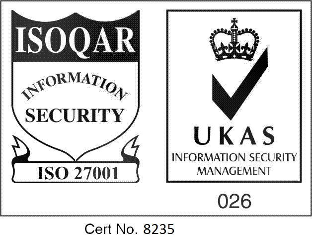 ISO 27001 Cert. No 8235