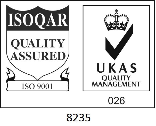 ISO 9001 Cert. No 8235